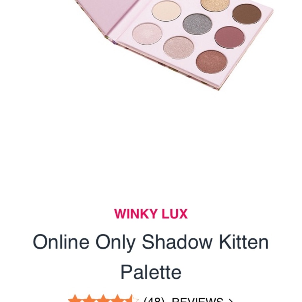 Winky lux kitten palette